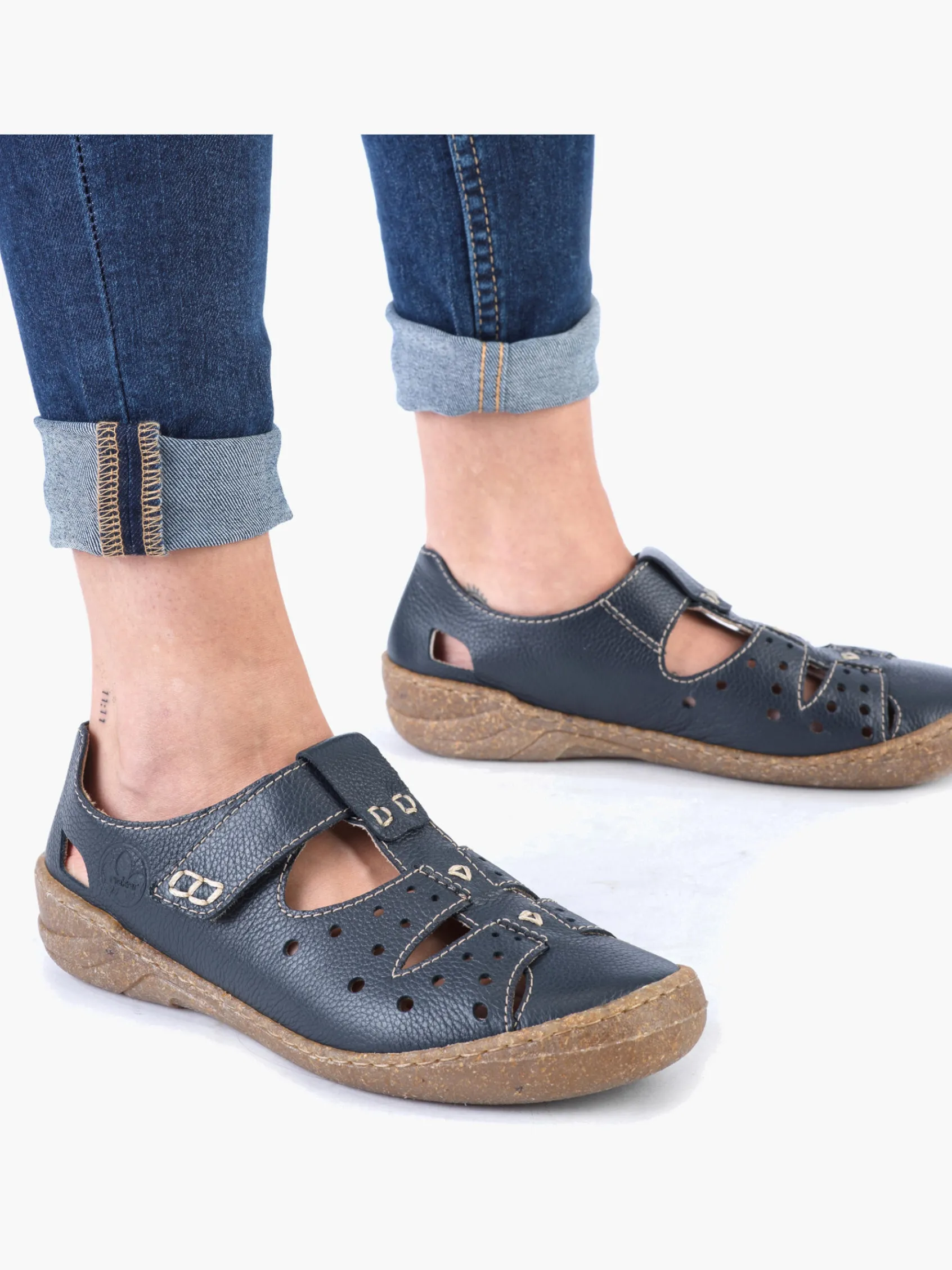 Damen Rieker Damen Slipper