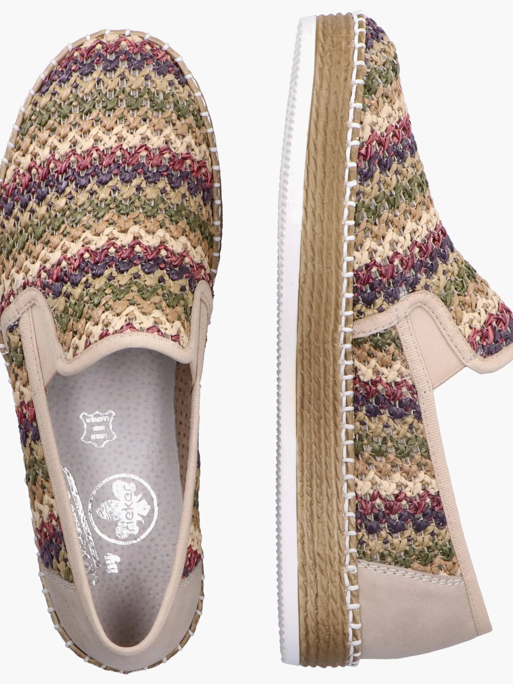 Damen Rieker Damen Slipper