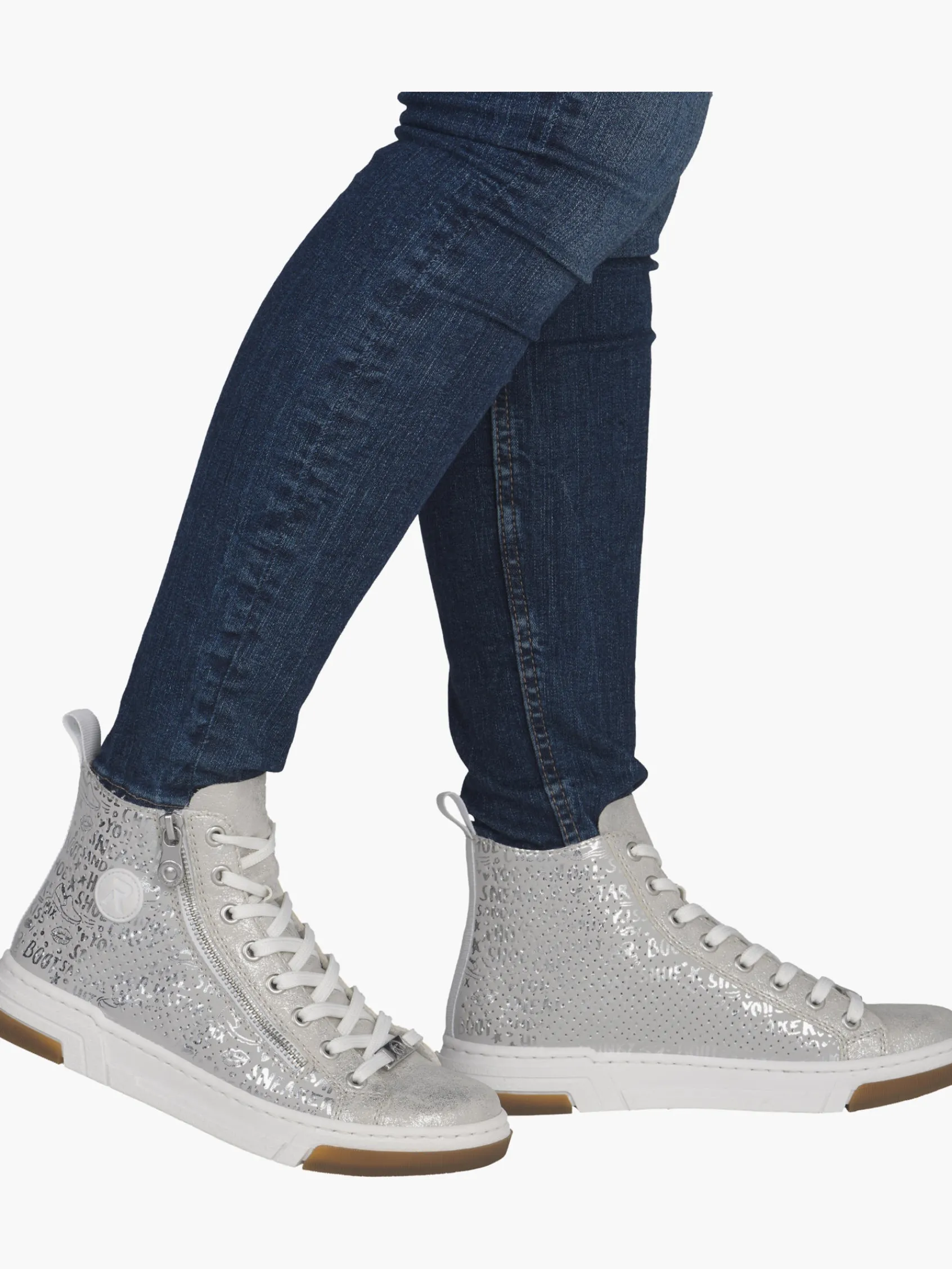 Damen Rieker Damen Sneaker High