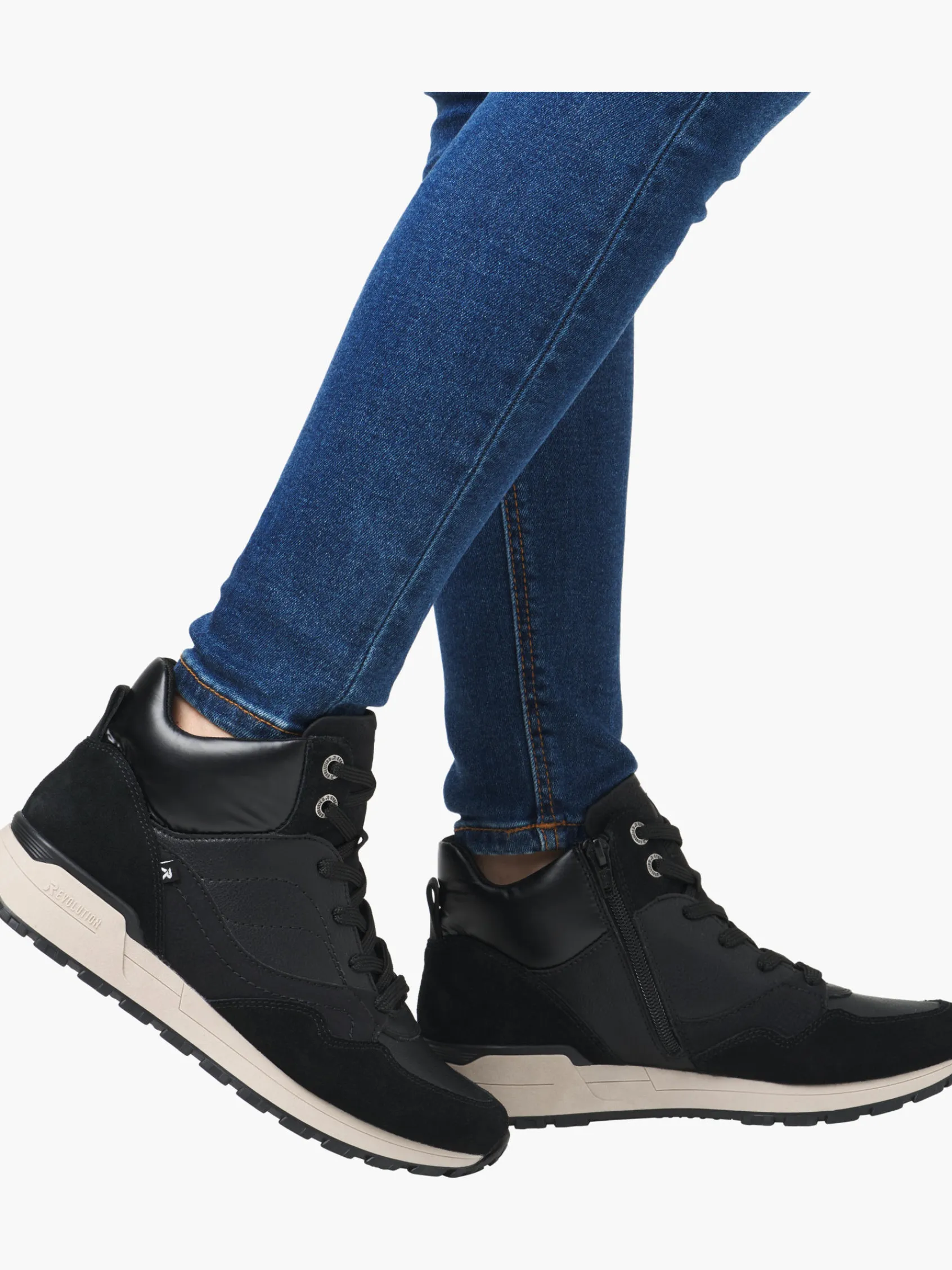 Damen Rieker Damen Sneaker High