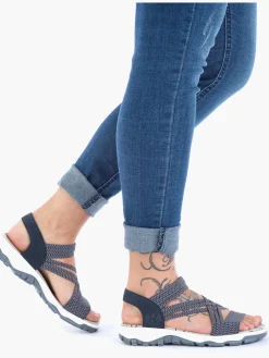 Damen Rieker Damen Trekkingsandalen