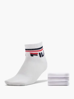 Damen FILA 3er Pack Sneakersocken