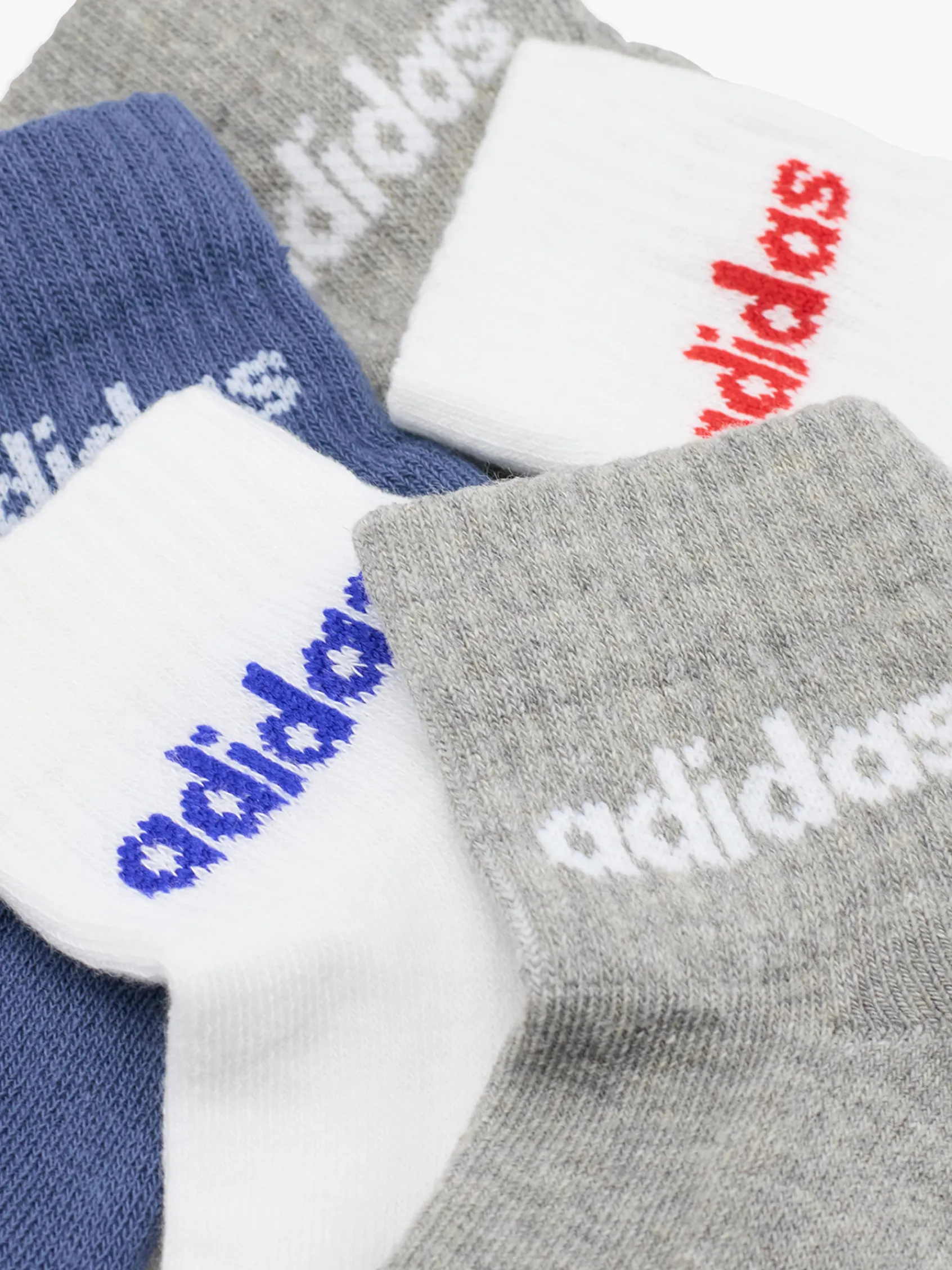 Kinder adidas 5er Pack Sneakersocken