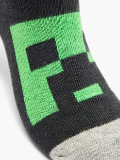 Kinder Minecraft 3er Pack Socken