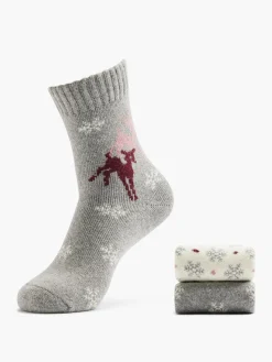 Damen Cosy Nature 2er Pack Socken