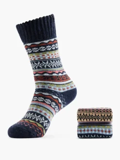 Damen Cosy Nature 2er Pack Socken