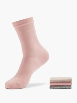Damen Cosy Nature 3er Pack Socken