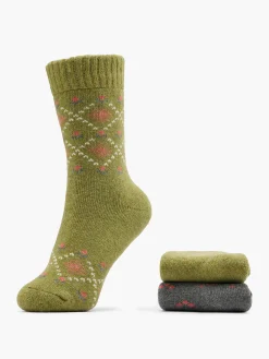 Damen Cosy Nature 2er Pack Socken