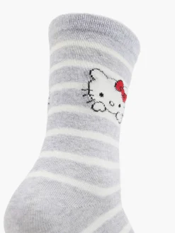Damen HELLO KITTY 3er Pack Socken