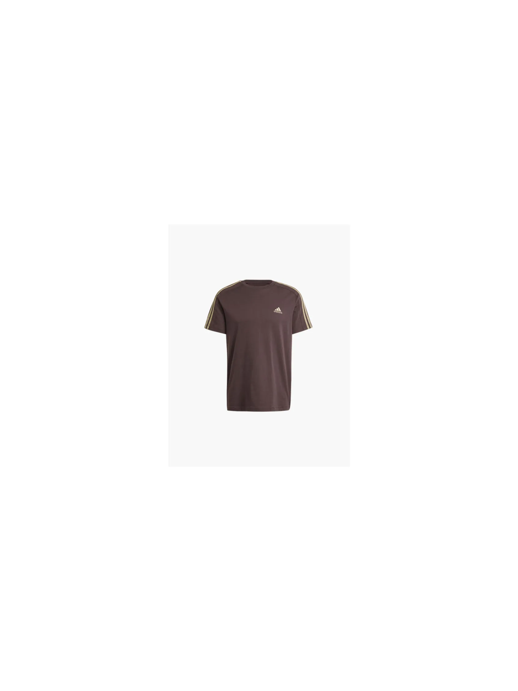 Herren adidas Essentials 3 Streifen Shirt