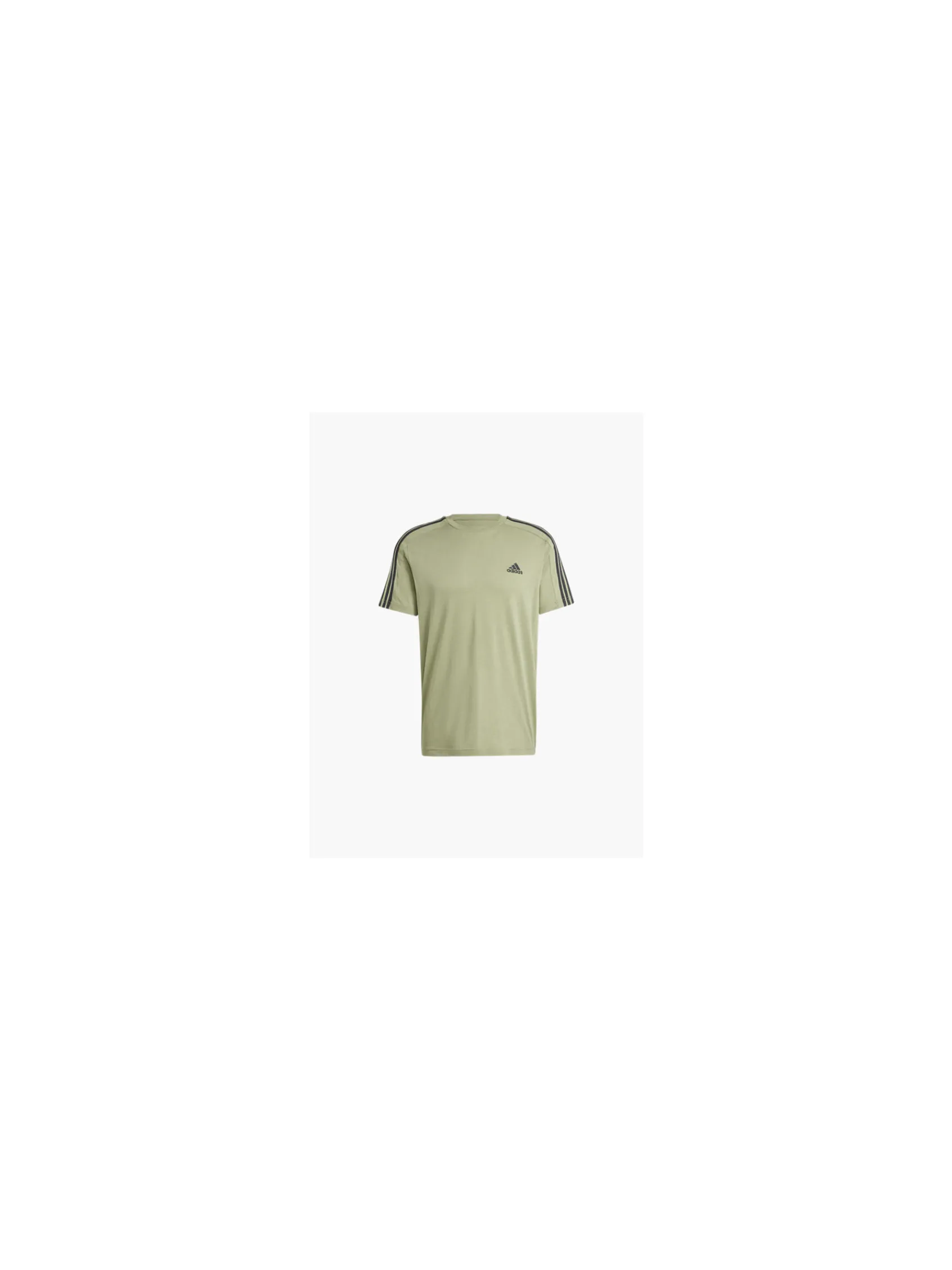 Herren adidas Essentials 3 Streifen Shirt