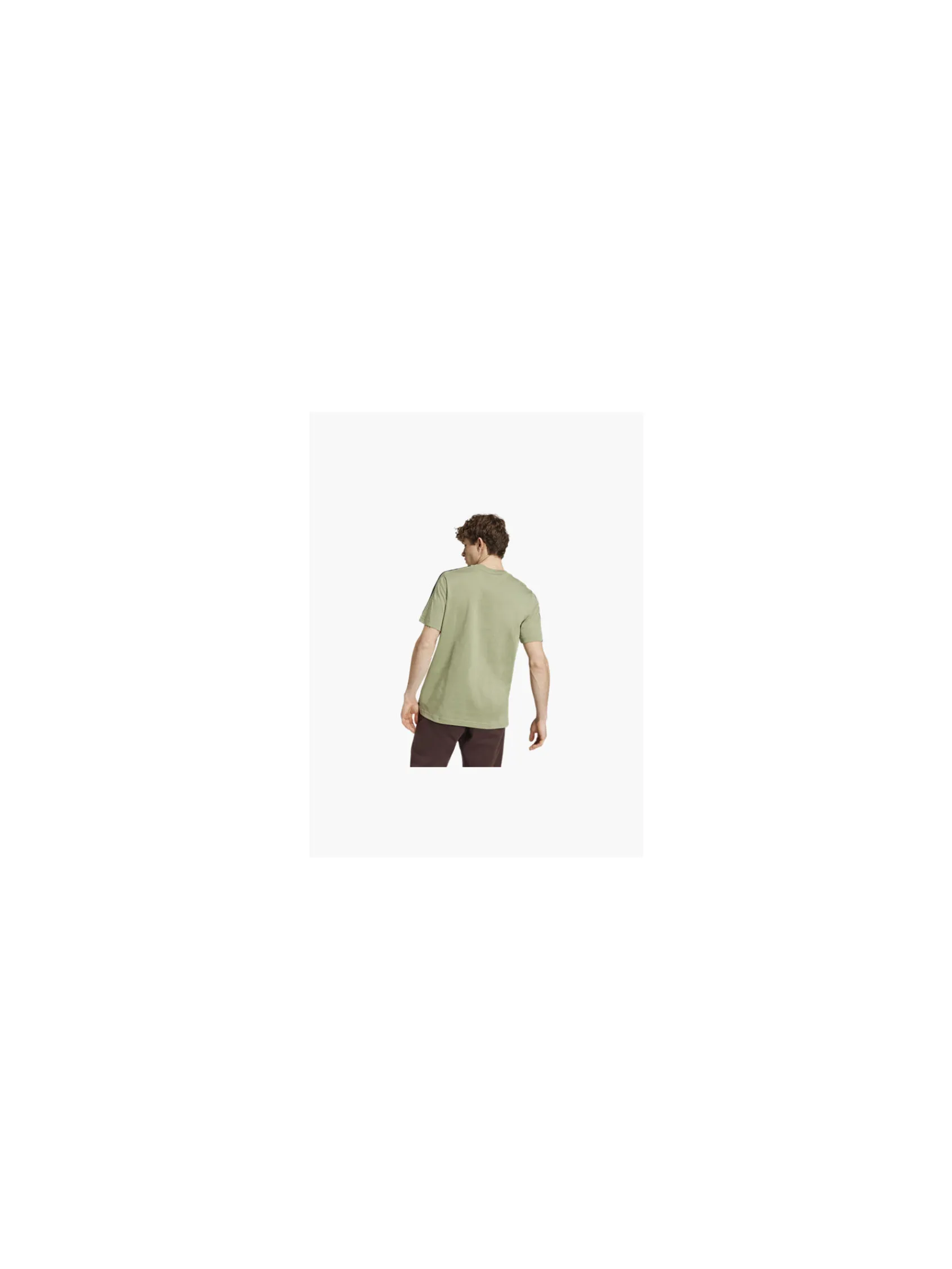 Herren adidas Essentials 3 Streifen Shirt