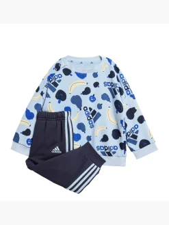 Kinder adidas Essentials Allover Print Kids Jogginganzug