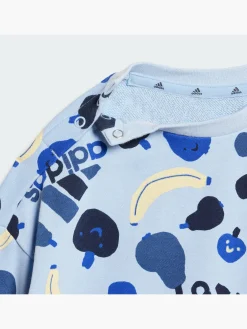 Kinder adidas Essentials Allover Print Kids Jogginganzug
