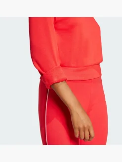 Damen adidas Essentials Color Pop French Terry Crop Quarter-Zip Originals Jacke