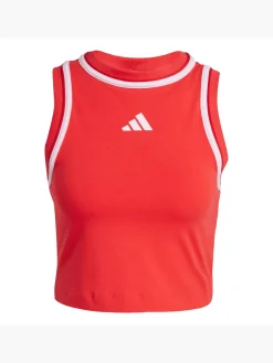Damen adidas Essentials Color-Pop Cotton Crop-Top