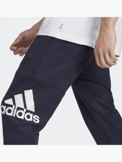 Herren adidas Essentials French Terry Tapered Cuff Logo Hose