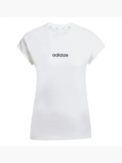 Damen adidas Essentials Linear Cotton T-Shirt