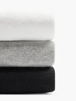 Kinder adidas Essentials Linear 3er Pack Crew Socken
