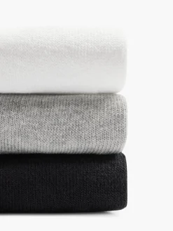 Kinder adidas Essentials Linear 3er Pack Crew Socken