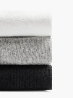 Kinder adidas Essentials Linear 3er Pack Crew Socken