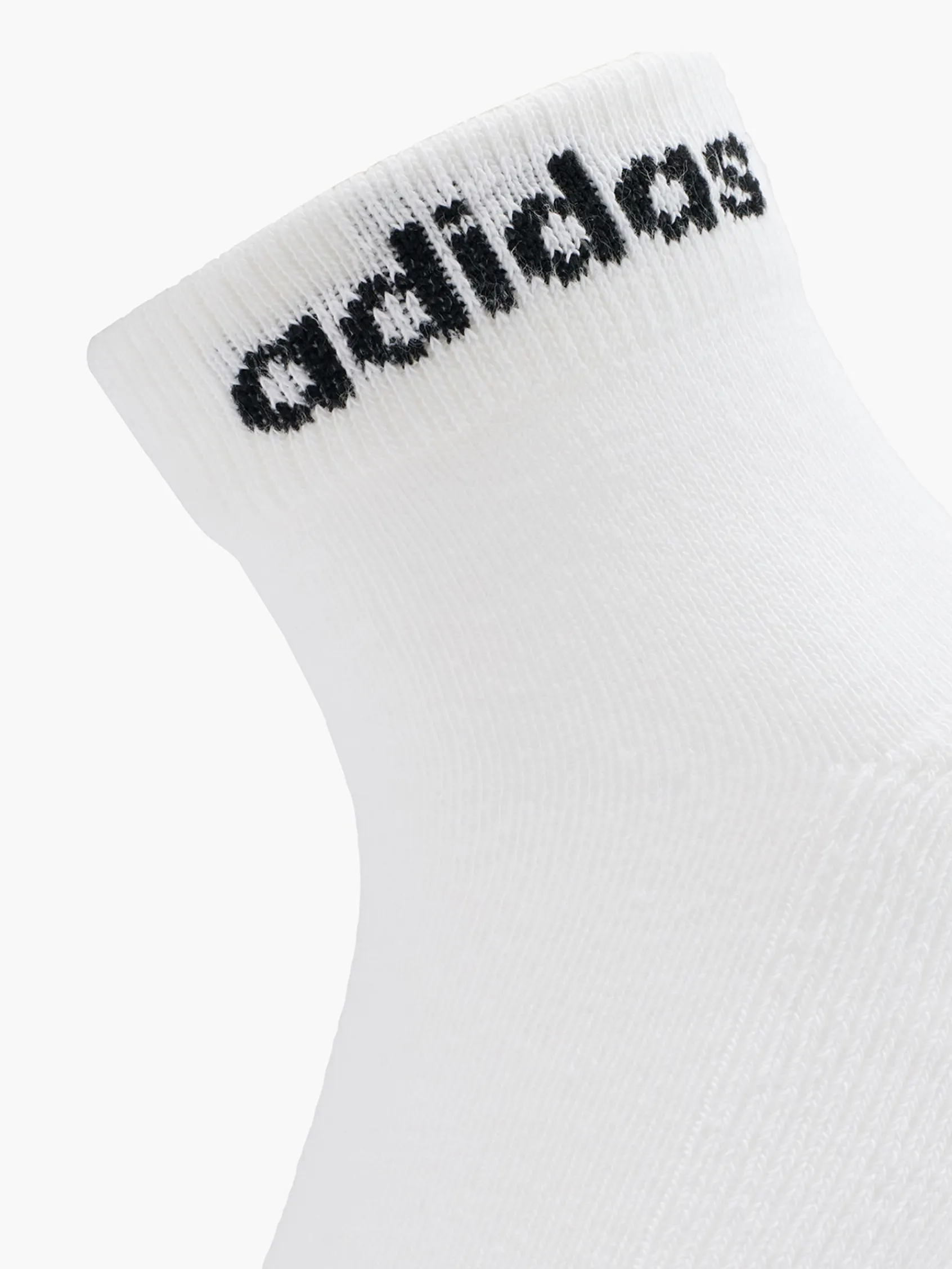 Herren adidas Essentials Linear 3er Pack Ankle Socken