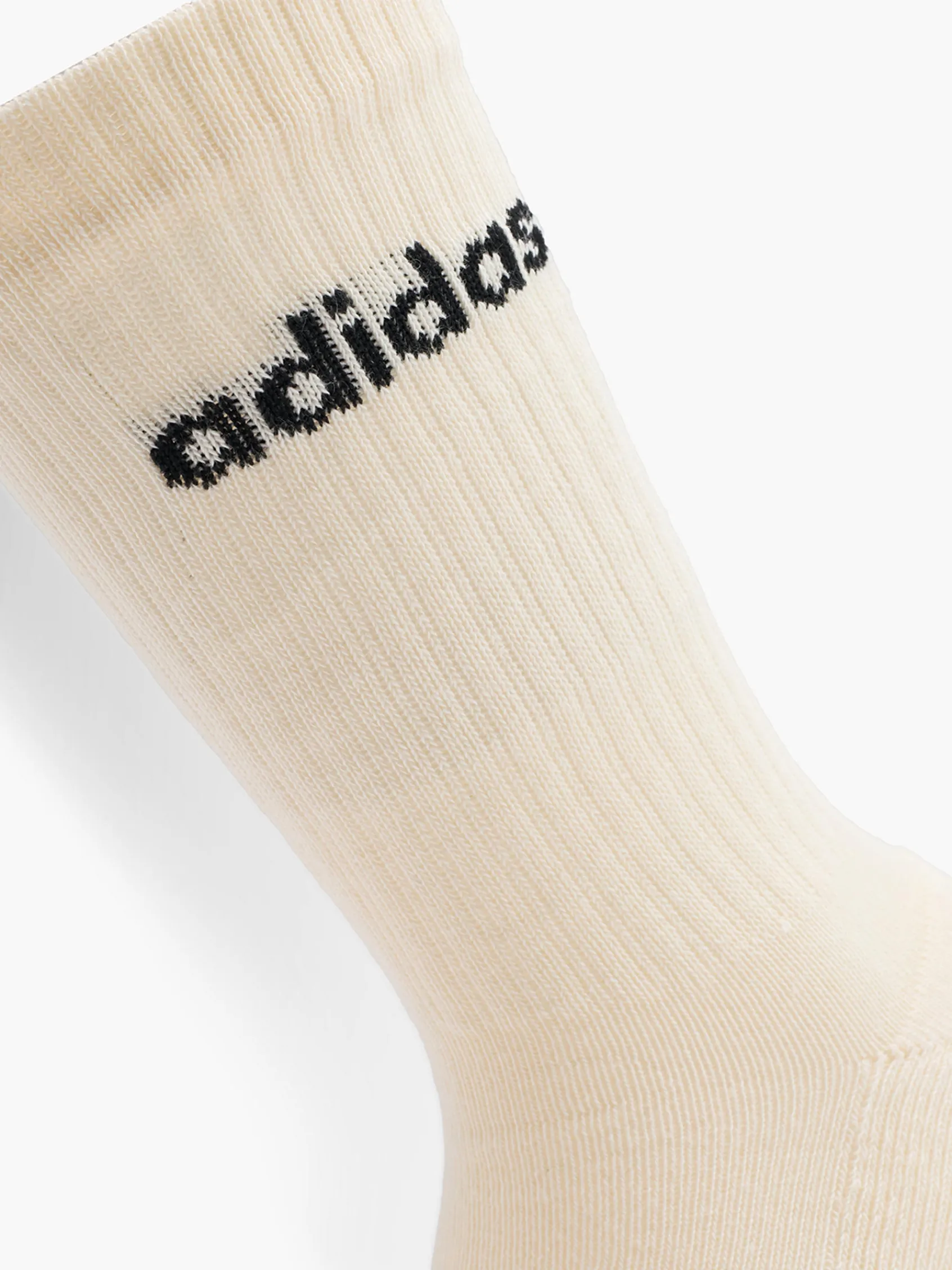 Damen Essentials Linear 3er Pack Crew Socken