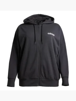 Damen adidas Essentials Linear French Terry Kapuzenjacke