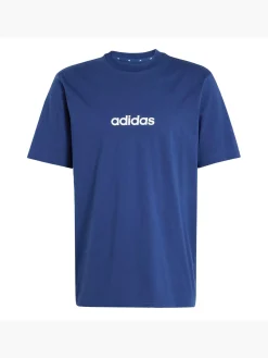 Herren adidas Essentials Linear Single Jersey T-Shirt