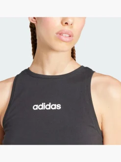 Damen adidas Essentials Linear Slim Cotton Tanktop