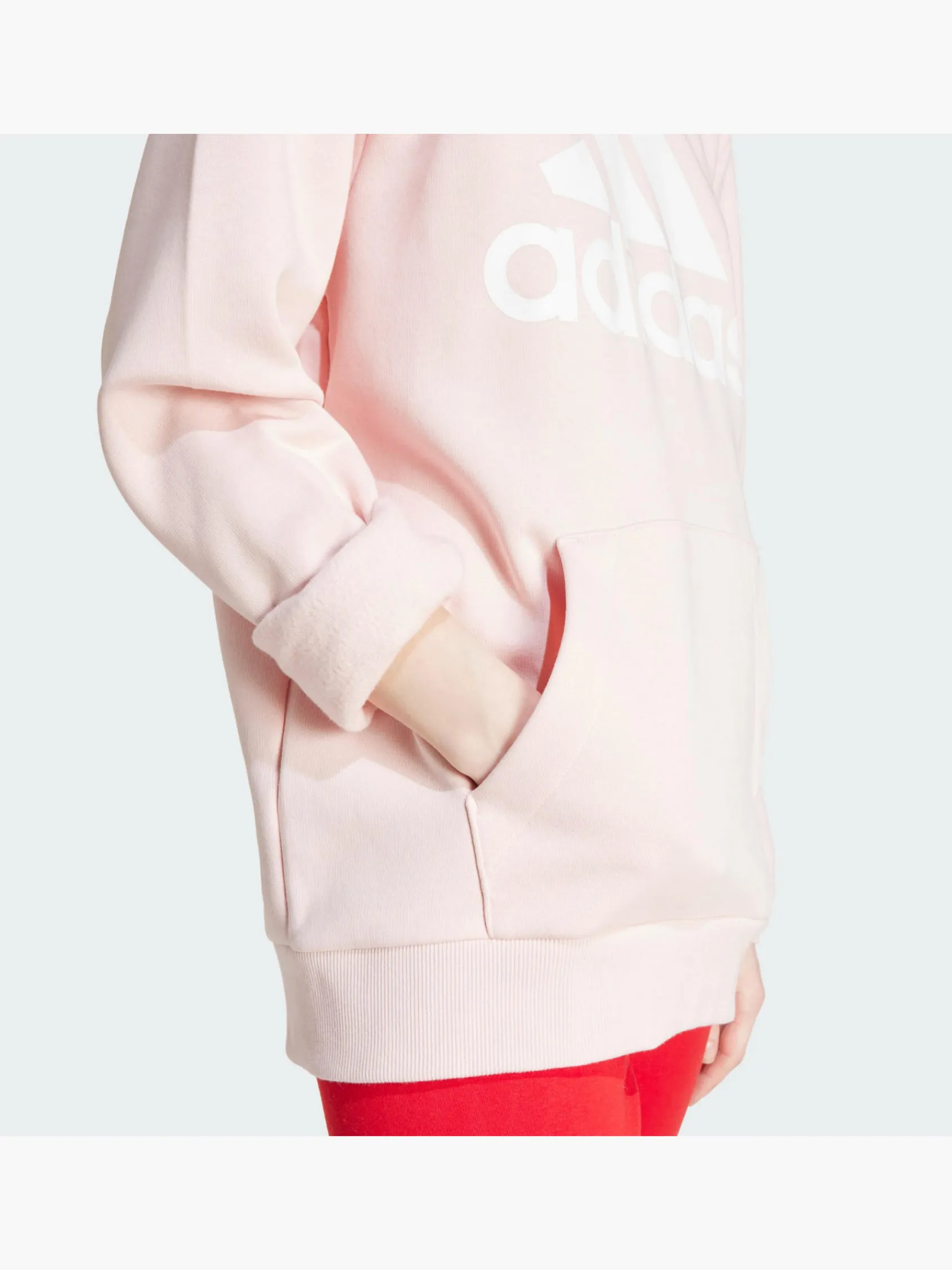Damen adidas Essentials Logo Boyfriend Hoodie