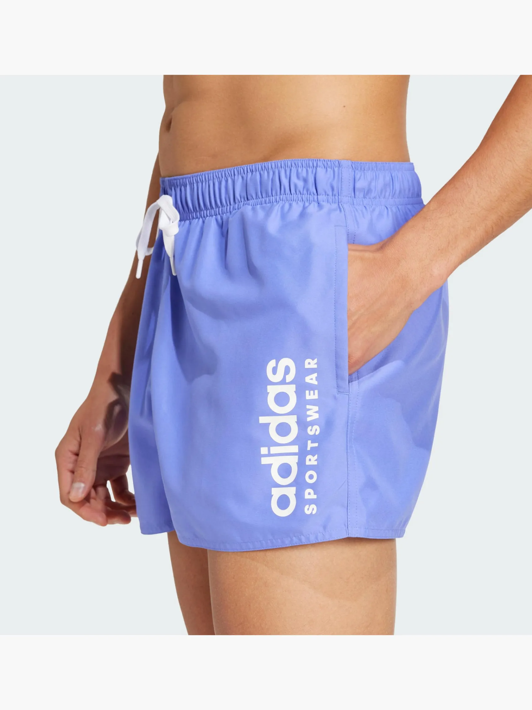 Herren adidas Essentials Logo CLX Badeshorts