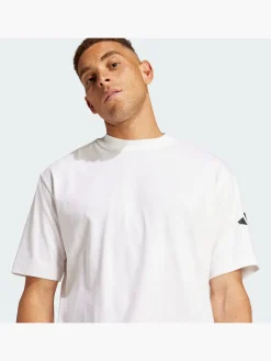 Herren adidas Essentials Loose Fit 3 Bar Logo T-Shirt
