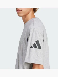 Herren adidas Essentials Loose Fit 3 Bar Logo T-Shirt