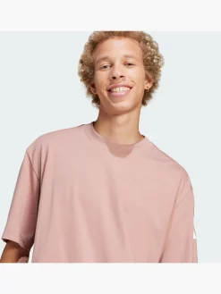 Herren adidas Essentials Loose Fit 3 Bar Logo T-Shirt