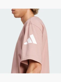 Herren adidas Essentials Loose Fit 3 Bar Logo T-Shirt