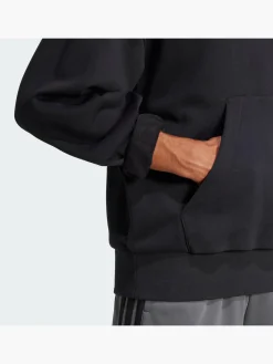 Herren adidas Essentials Loose-Fit 3-Streifen Logo French Terry Hoodie