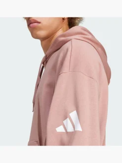 Herren adidas Essentials Loose-Fit 3-Streifen Logo French Terry Hoodie