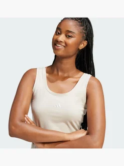 Damen adidas Essentials Small Logo Cotton Lifestyle Tanktop