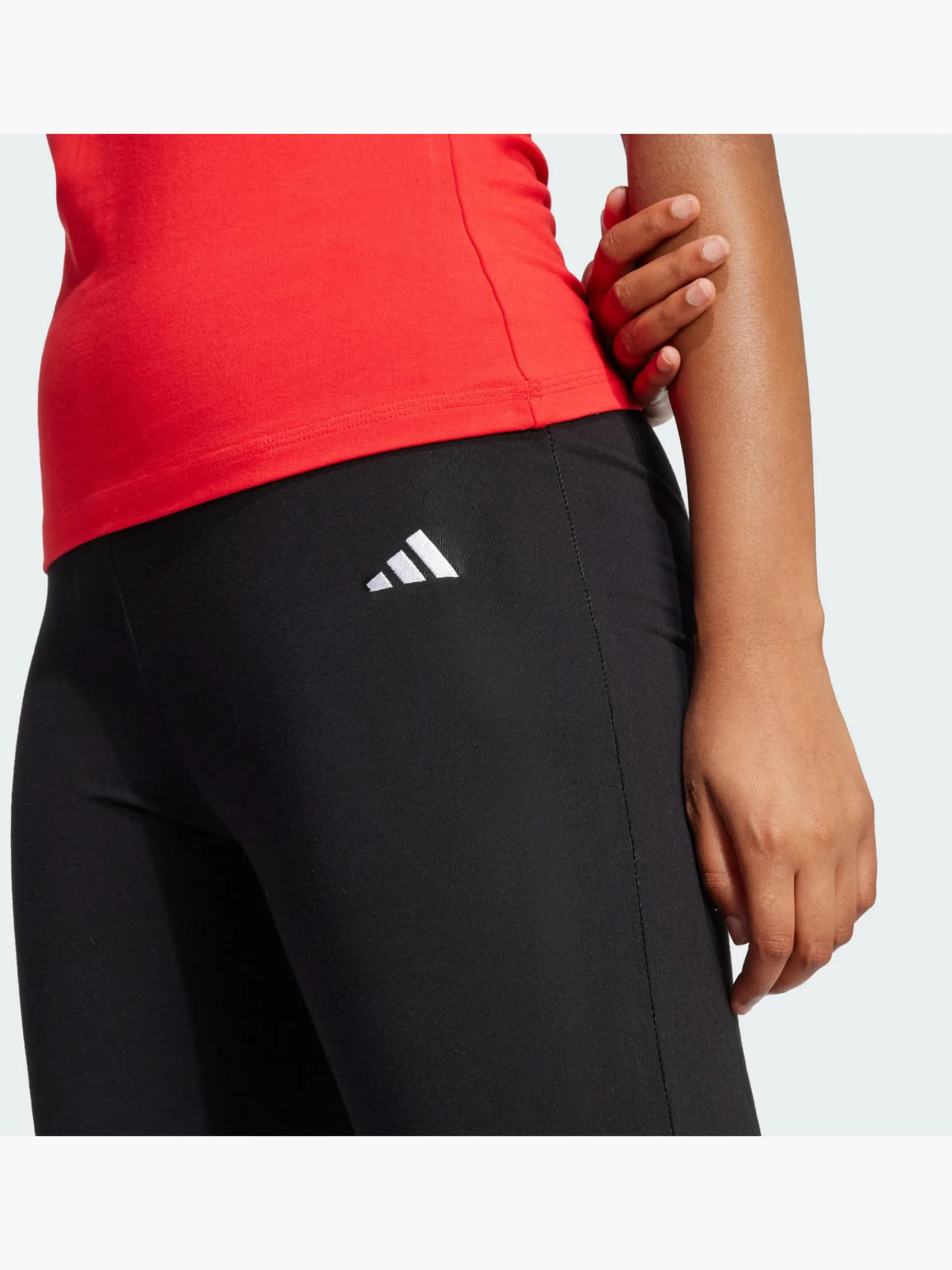 Damen adidas Essentials Small Logo Flared Leggings