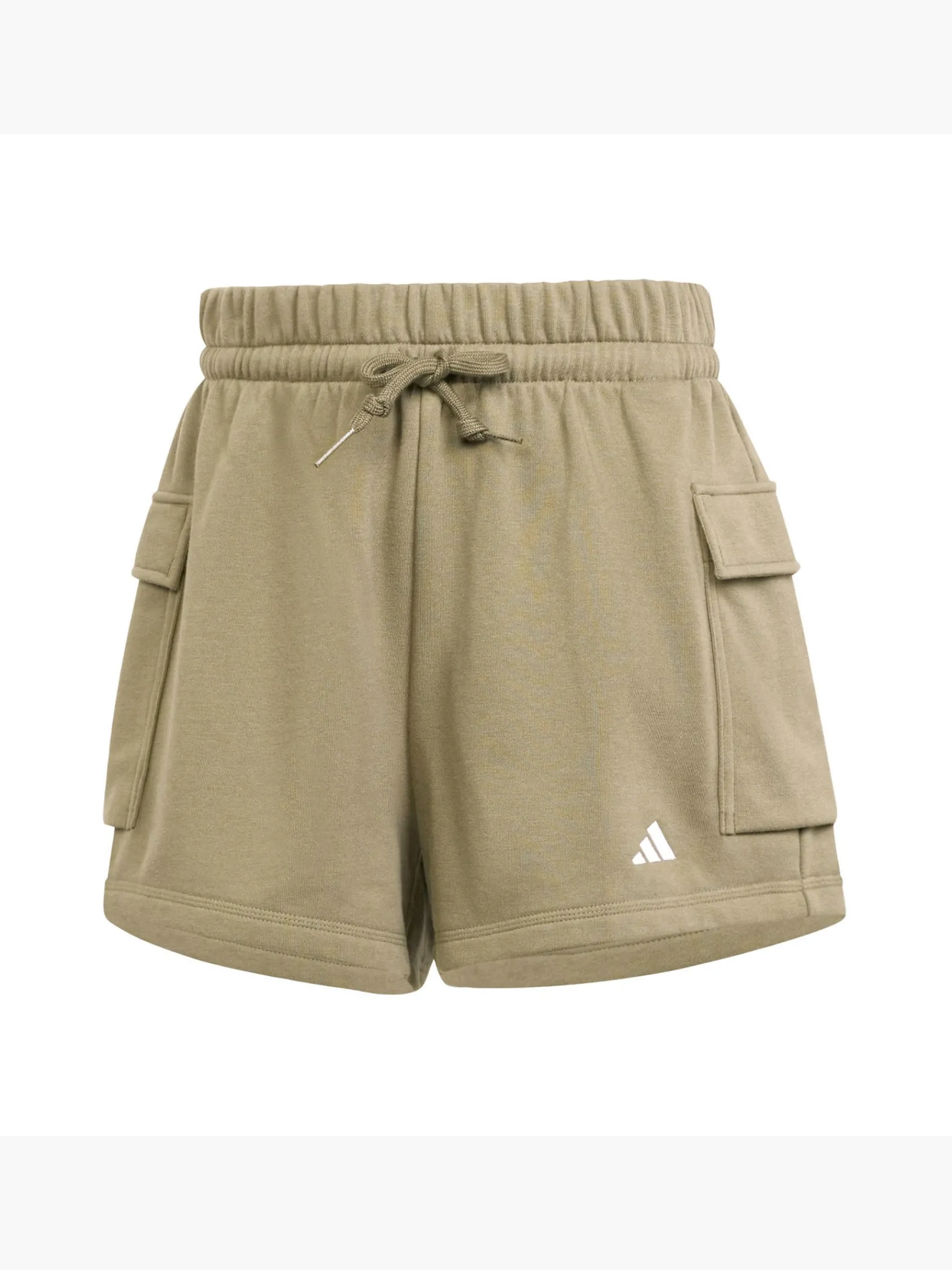 Damen adidas Essentials Small Logo French Terry Cargoshorts
