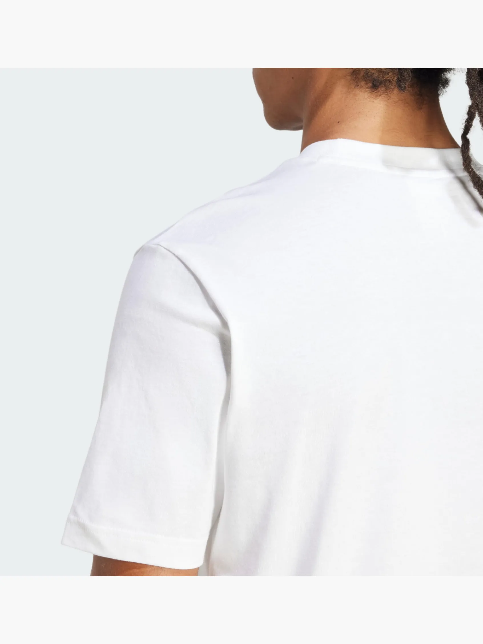 Herren adidas Essentials Small Logo Single Jersey T-Shirt