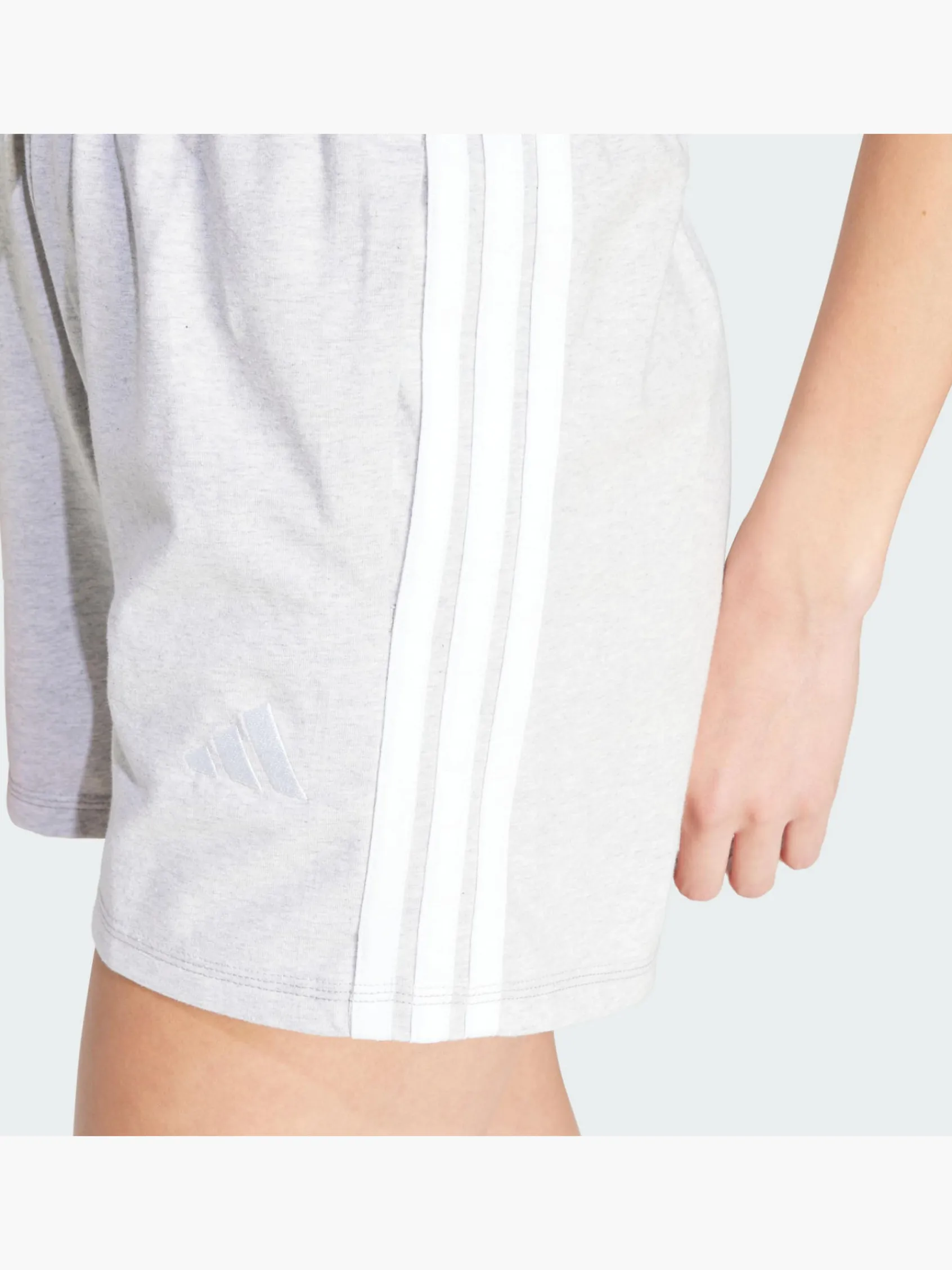 Damen adidas Essentials 3-Streifen Cotton Shorts