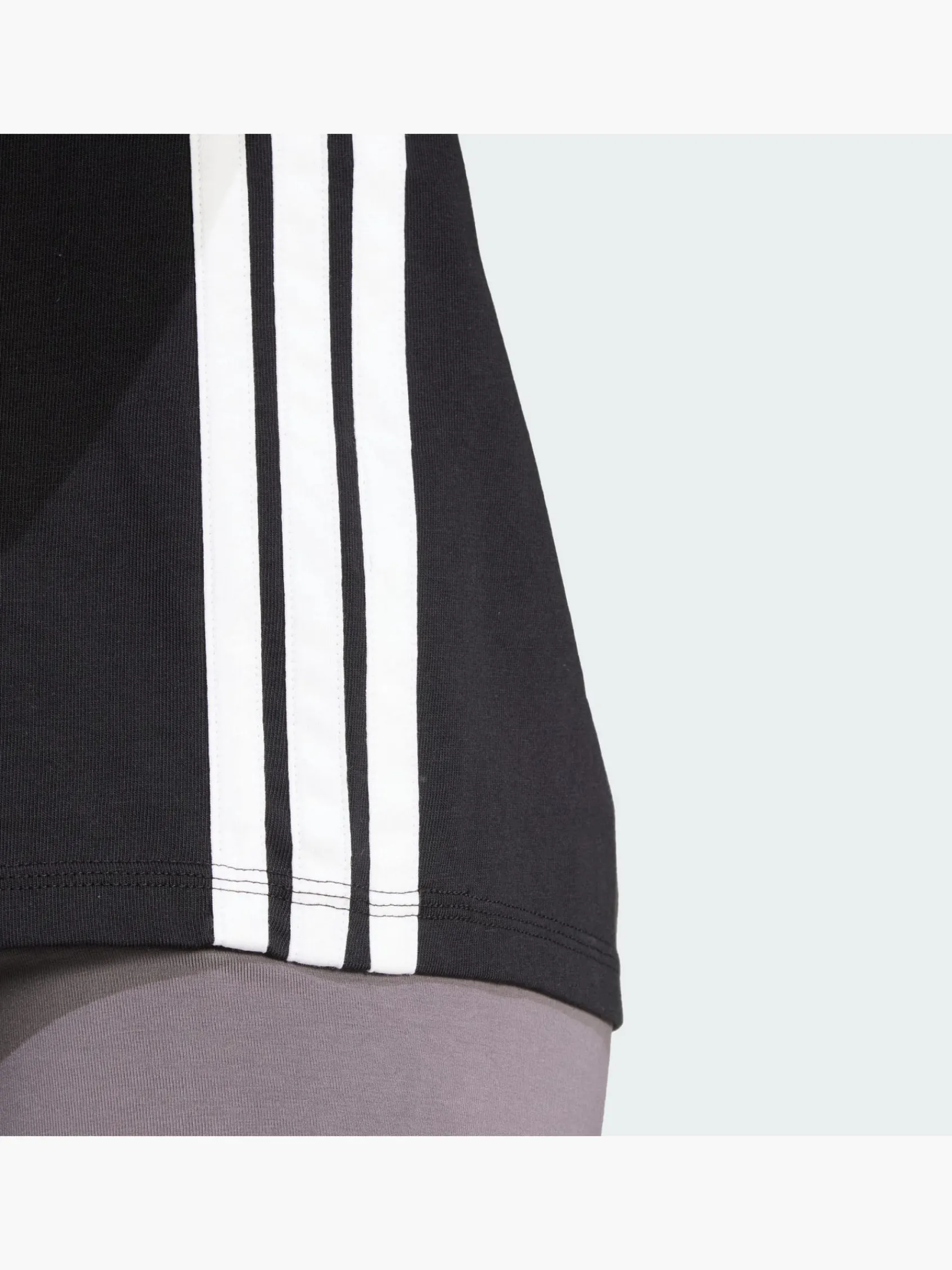 Damen adidas Essentials 3-Streifen Cotton T-Shirt