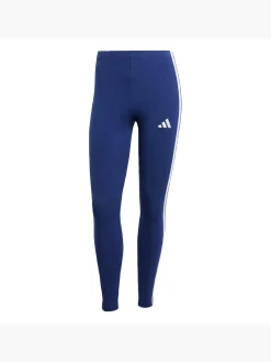 Damen adidas Essentials 3-Streifen Cotton Leggings