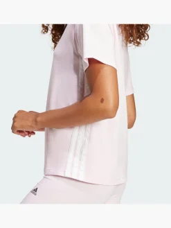 Damen adidas Essentials 3-Streifen Cotton T-Shirt