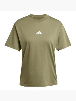 Damen adidas Essentials 3-Streifen Cotton T-Shirt