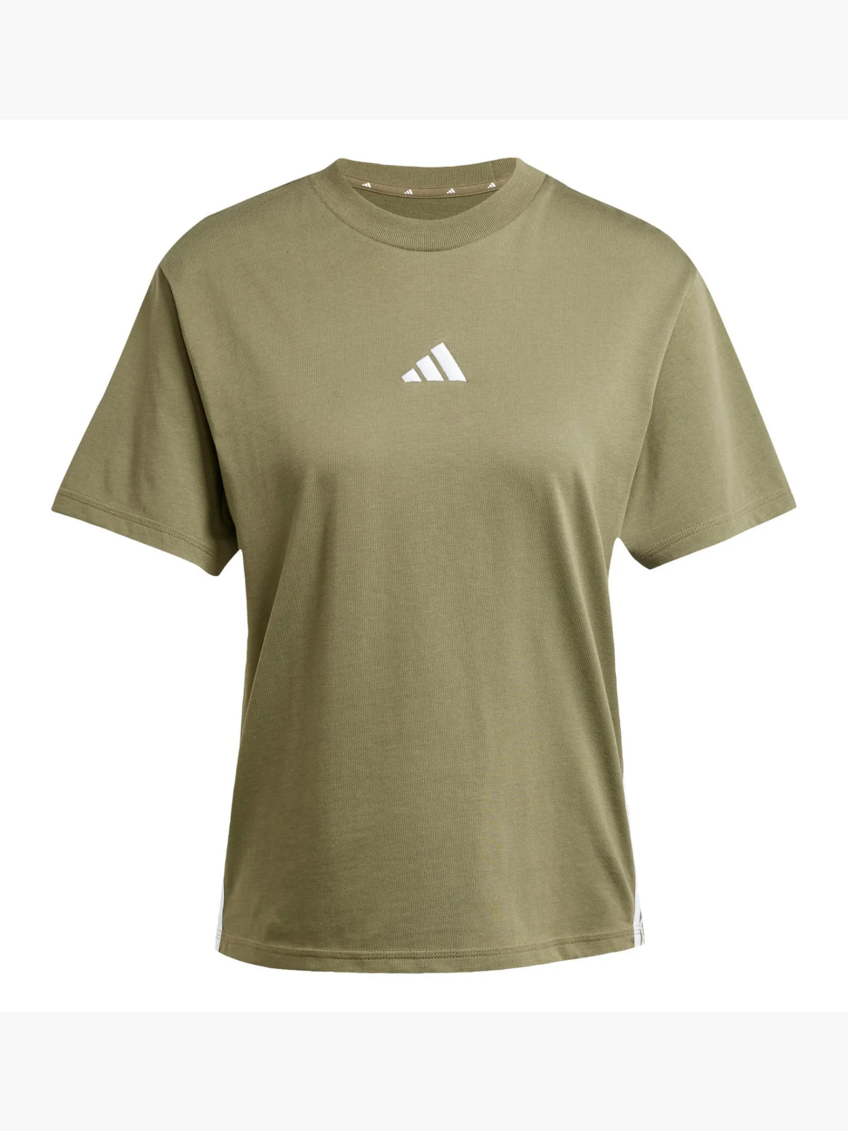 Damen adidas Essentials 3-Streifen Cotton T-Shirt