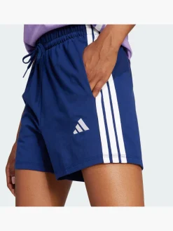 Damen Essentials 3-Streifen Cotton Shorts