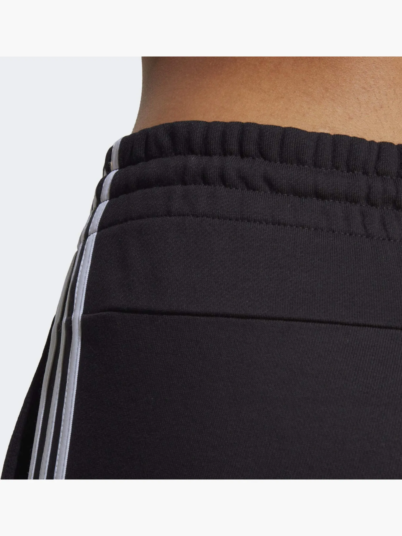 Damen adidas Essentials 3-Streifen French Terry Cuffed Hose